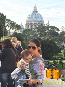 Lucas y Yo en el Vaticano